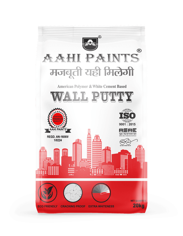 AAHI Premium Wall Putty packaging